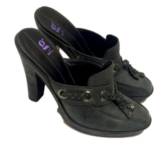 𝅺COLE HAAN G-SERIES HEELED CLOGS 8.5B - Picture 1 of 15